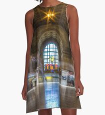 Ghosts of Union Station A-Line Dress