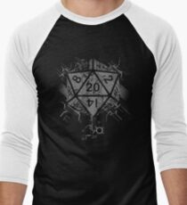 Camiseta ¾ bicolor para hombre D20 de poder