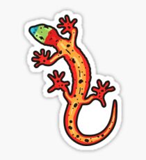 Gecko bunt Sticker
