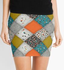 bird love diamonds Mini Skirt