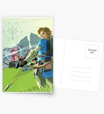 Breath of the Wild - Legend of Zelda Postcards