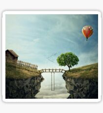 countryside Sticker