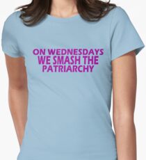 Feminist Smash The Patriarchy gifts for Equal Rights,unique swag Women's Fitted T-Shirt