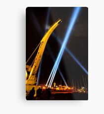 Craning for the Beam - Dark Mofo 2014 Metal Print