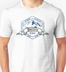 Portillo Ski Resort Chile Slim Fit T-Shirt
