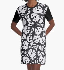Mini Husky Graphic T-Shirt Dress