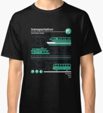 Einschienenbahn, Bus und Fähre Classic T-Shirt