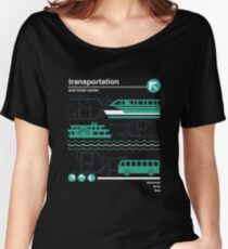 Monorail, Bus and Ferry Women's Relaxed Fit T-Shirt