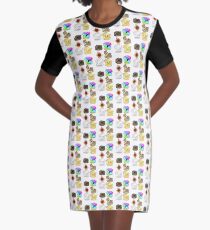 Time for Toast Graphic T-Shirt Dress