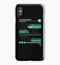Monorail, Bus and Ferry iPhone Case