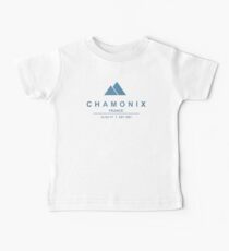 Chamonix Ski Resort France Baby Tee
