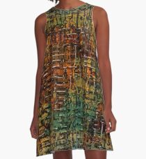Keys to Steampunk A-Line Dress