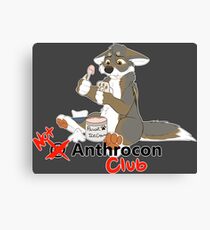 Not at Anthrocon Club Canvas Print