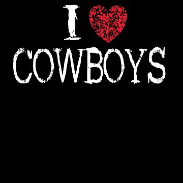 I love cowboys Pullover Hoodie