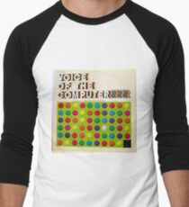 The Voice Of The Computer vintage lp cover Men's Baseball ¾ T-Shirt