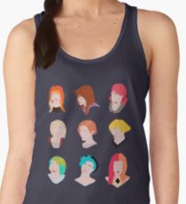 Camiseta de tirantes para mujer patrón de Hayley