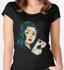 Ace In The Hole Women's Fitted Scoop T-Shirt