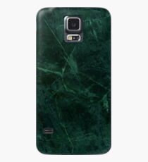 Green Marble Pattern Case/Skin for Samsung Galaxy