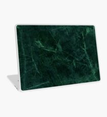 Grünes Marmor-Muster Laptop Skin
