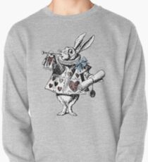 Alice in Wonderland White Rabbit Pullover