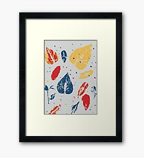 leaves Framed Print