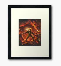 DOOM Poster (fanart) Framed Print