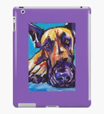 Dogge-Hund Helle bunte Pophundekunst iPad-Hülle & Klebefolie