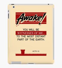 Vintage: Old Awake with Acts 1:8 iPad Case/Skin