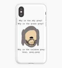 Wilfred grey iPhone Case