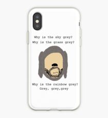 Wilfred grey iPhone Case