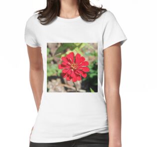 red flowered shirt