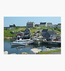 Peggy's Cove again Photographic Print