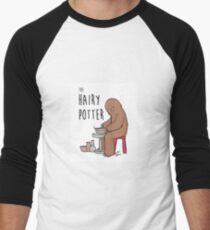 The Hairy Potter Men's Baseball ¾ T-Shirt