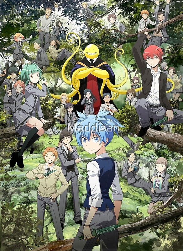  Assassination  Classroom  Posters  Redbubble