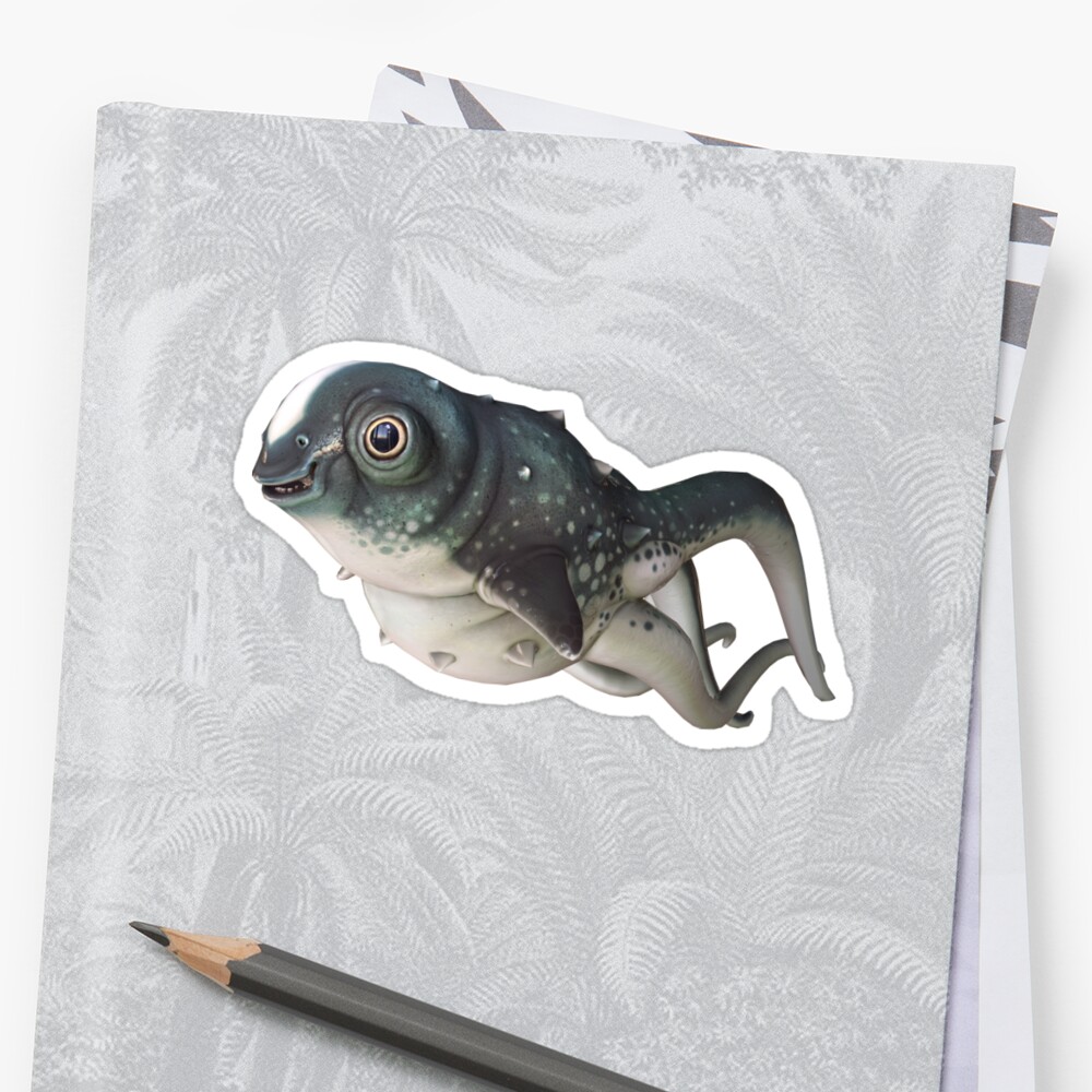 Cutefish Sticker By Unknownworlds Redbubble
