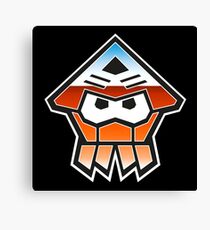Splatformers (Retro) Canvas Print