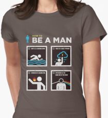 be a man Women's Fitted T-Shirt