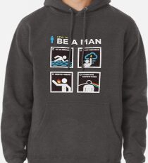 Sudadera con capucha Cómo ser un hombre