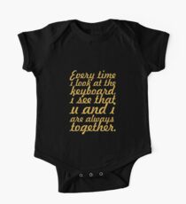 Every time i look... Inspirational Quote One Piece - Short Sleeve