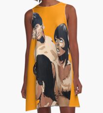 Diana Ross und die Supremes A-Linien Kleid