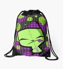 Happy Gir from Invader Zim fanart Drawstring Bag