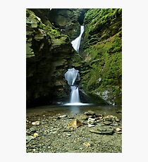 St Nectans Glen Waterfall Photographic Print