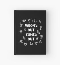 Monde Runen aus Notizbuch