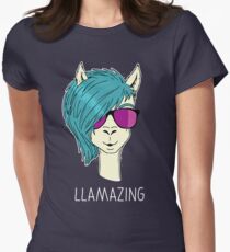 LLAMAZING Women's Fitted T-Shirt