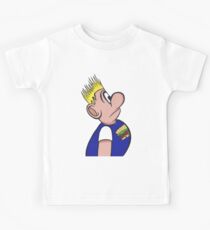 Burger's boy character Kids Tee