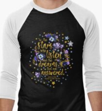 ACOMAF - Zu den Sternen Baseballshirt mit 3/4-Arm