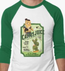 Drink Cactus Juice Men's Baseball ¾ T-Shirt