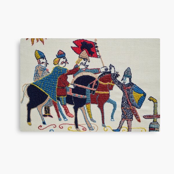 Harald advances Canvas Print