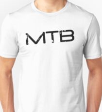 MTB Muddy Mountain Bike Gradient Unisex T-Shirt