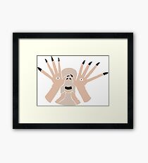 Pans Labyrinth - Pale Man Framed Print